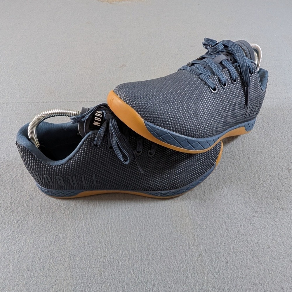 NOBULL SuperFabric Trainer Mens 8 Blue Gum Sole Training Shoes